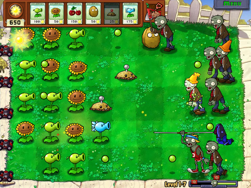 Plants vs Zombies 1